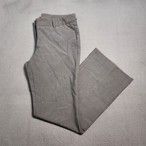 Joe B Women 9 Dark Gray Mid Rise Lightweight Bootcut Dress Pants